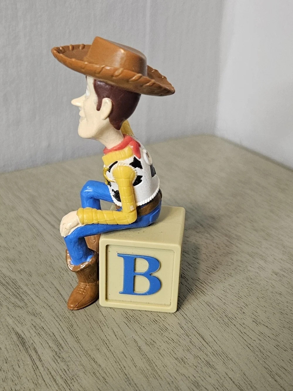 Disney/Pixar Toy Story Woody Sitting On A Block 3